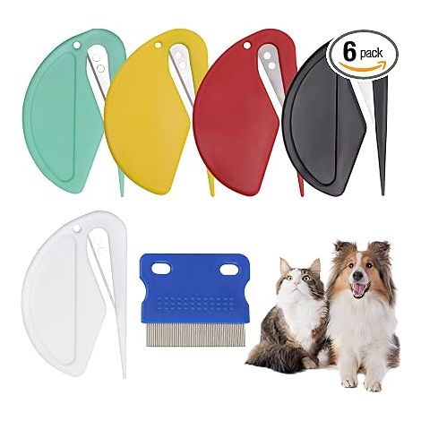Cat Bow Cutter Combs for Pets Cat Dog Combs Pet Hair Clippers