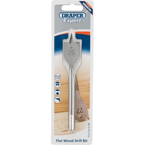 Draper Expert 25.0mm Flat Wood Bit (41784) (1/5)