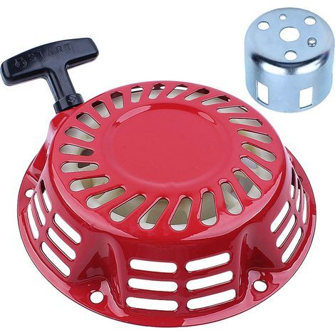 Lanceur pour Moteur Honda GX120 GX160 GX140 GX200 5.5HP 6.5HP, Démarrage à Rappel + Tasse de Démarrage Pièces de Rechange Recoil Starter Tirez Le Démarreur (1/5)