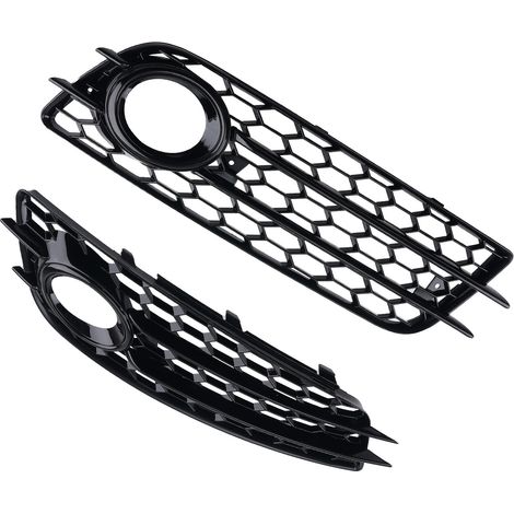 Front Bumper Fog Light Grille Cover for Audi A4 Cabrio S Line 2008 8K0807681C01C (1/5)