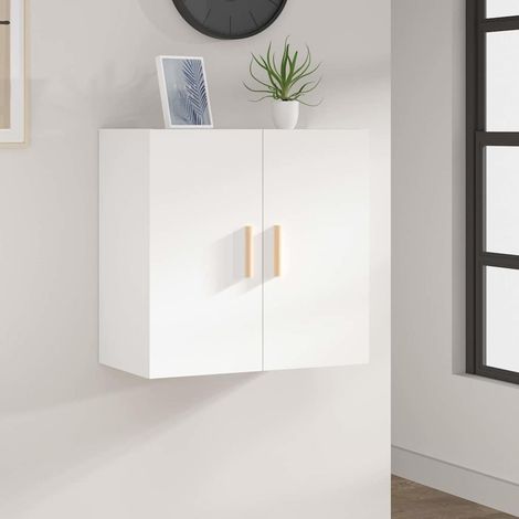 812888  Wall Cabinet White 60x30x60 cm Engineered Wood vidaXL (1/5)