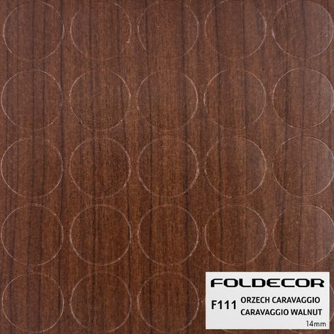 Bouchon autocollant fi14 noyer caravage (feuille de 25 pièces) (1/5)
