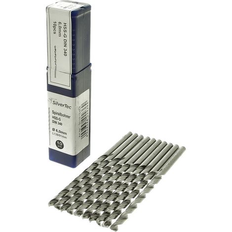 Foret HSS-G 6,0 mm pour acier
