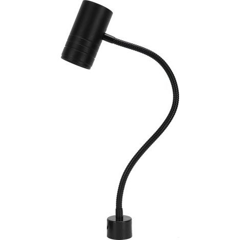 Flexible 12-W-LED-Schwanenhalslampe für Nähmaschinen, Magnetfuß, Werkstattlampe mit 110–220-V-EU-Stecker (1/5)