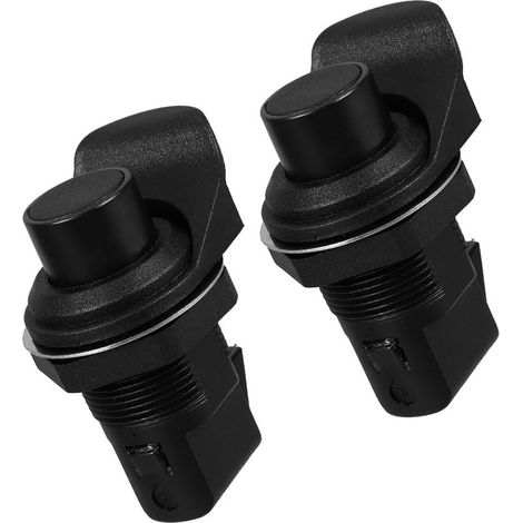 2 Pièces Loquet à Bouton Poussoir Plastique (1/5)