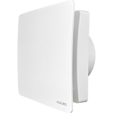 Umidostato ventilatore da bagno NORTADA HOKURO URO WP-100 H timer bianco (1/5)