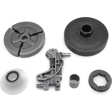 Tambour D'Embrayage - Pas 325 - 7 Dents - Trou Intérieur 19 Mm - Pour Tronçonneuse 45Cc 52Cc 58Cc - Kit Complet ×3 (1/5)
