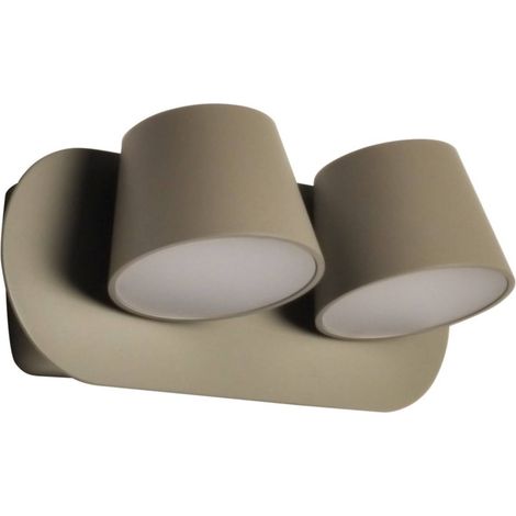 KOP-2" verstellbare Doppel-LED-Wandleuchte 12W