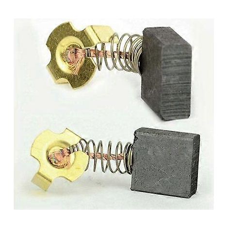 Jeu de balais de carbone 614367-00 pour scie à onglets Ridgid 0502025007 compatible avec les scies à onglets DeWALT D24000/DW713/DW715/DW716 ( )