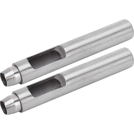 Outil de perforation en lot de 2 pour le bricolage, pour le cuir, pour percer des trous ronds et creux, fournitures de perçage et de quincaillerie (10 mm). (1/5)