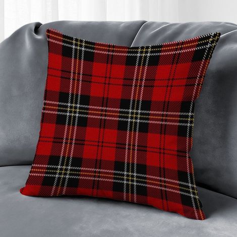 Housse de coussin motif symétrique, décoration canapé intérieur,50×50cm (1/5)