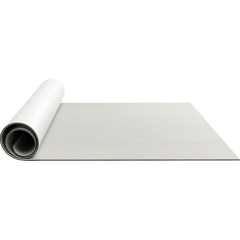 Eva Tapis de bateau gris, 240 x 90 cm, 6 mm d'épaisseur, antidérapant, imperméable et antidérapant, pour yachts, SUP, kayak et camping-car, autocollant, facile à nettoyer, tapis en mousse EVA