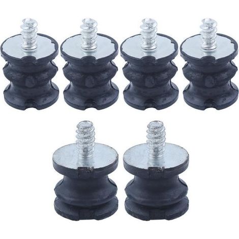 6 pièces Support tampon isolateur pour tronçonneuse Husqvarna 268 272XP Jonsered 625 670 remplacement OEM (1/3)