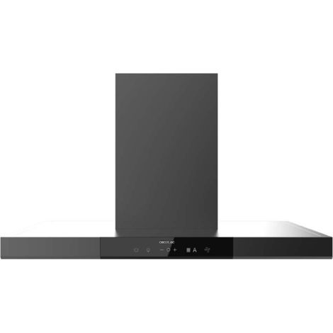 Cecotec Campana Extractora En forma de T 90 cm Bolero Flux TT 909500 Slim Dark Inox A+++. Succión 829,5 m³/h (1/4)