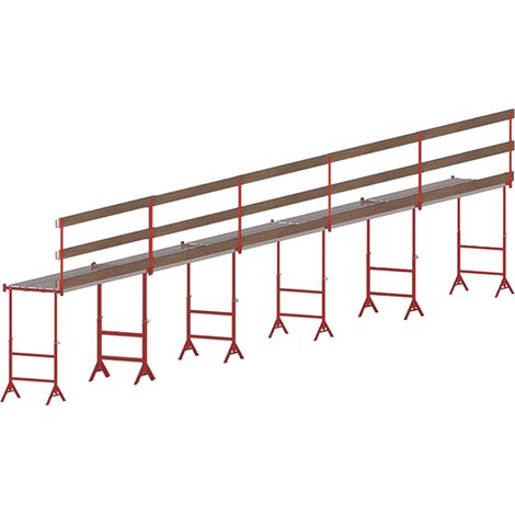Ponteggio telescopico 1.20 a 2.20m - Lunghezza 12.00m - KITTR12/21EPX12M