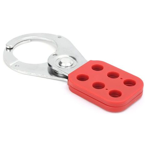 Cadenas à 6 trous en acier et plastique, serrure de sécurité industrielle avec mâchoire de 1,5 pouce (1/5)