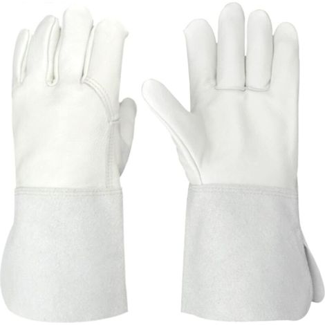Gants de Soudage de Qualité Supérieure,résistants aux Étincelles Et à la Chaleur,pour le Jardinage (1/5)