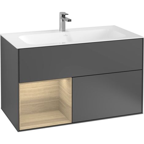 Villeroy & Boch F030PCGK Meuble sous-lavabo Finion F03