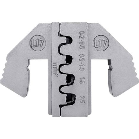 TOOLCRAFT TO-9625860 Matrice di crimpaggio CONTATTO MCP 6.3/4.8K E SPT 0.2 fino a 2.5 mm² Adatto per marchio (Pinze) TO