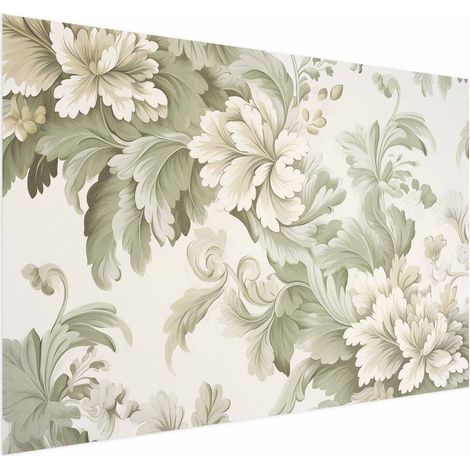 Poster – Vintage-Blumen in leuchtenden Farben (1/4)