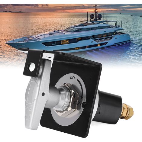 Not-Aus-Schalter für 12V-Yacht- und Wohnmobilbatterie mit Verriegelungspanel (CP-0574) (1/5)