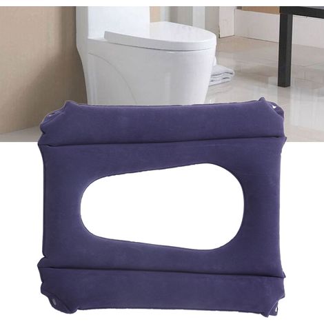 Coussin ergonomique gonflable pour fauteuil roulant - Soutien dorsal ajustable et confort mobile pour seniors (1/4)