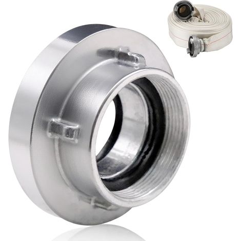 Raccord C 2" avec raccord fixe IG C filetage intérieur avec joint pour tuyaux, réservoirs, tuyaux tissés, raccord de tuyau en aluminium (1/5)