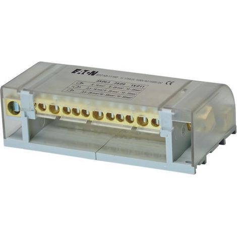 Repartiteur tetrapolaire 11/160A 000102716 EATON BPZ KB 11/160