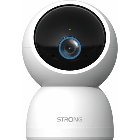 Strong Telecamera Sorveglianza IP Interno SHC05IR0-W Wireless Cupola Nero e Bianco