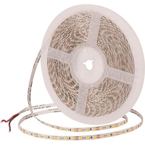 Ruban LED Bande 3000K LED, 10m Bandeau LED de 8mm de largeur, Light Strip Escalier, Chambre, Fête (1/5)