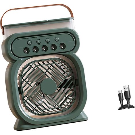 Ventilateur avec lumière USB alimenté par USB (1/5)