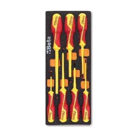 BETA Plateau thermoformé souple 7 tournevis isolé 1000V - M226 - 024500226