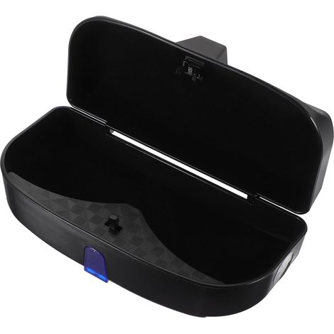 fürs Auto schwarze Kunststoffbox für Sonnenbrillen und