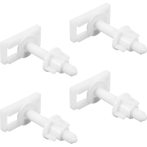 4pièces Cache-boulons de Wc Lot (1/5)