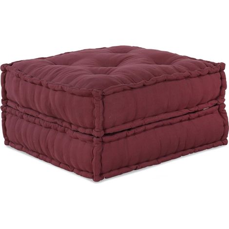 Unité de canapé modulaire 2 pcs Marron 140 x 70 x 36 cm Tissu