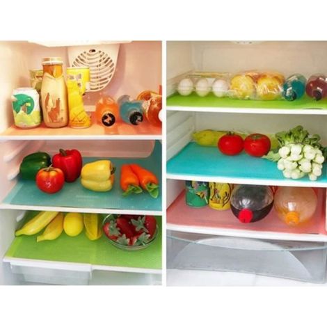 5 - piece Refrigerator pad, Eva Refrigerator pad, lavable Refrigerator pad, refrigerator pad, Drawer table pad, rack Drawer table (1/4)