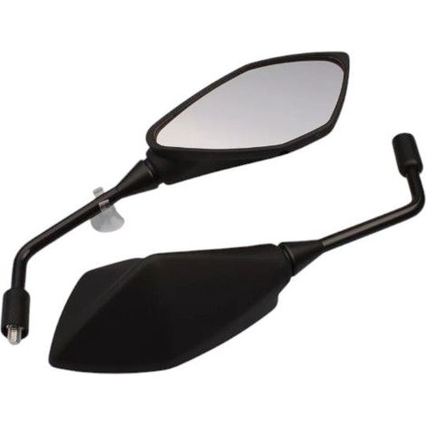 Rétroviseur Emgo 2025/02 Kawasaki Z 800 '16-18, Z 900 '17-18, KLE 300 Versys X '17-18 droit (OEM : 56001-0300) noir (modèle d'origine) (homologation) (1/2)