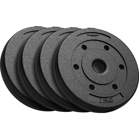 Juego de carga bituminosa 4x2,5 kg 10 kg 31 mm Placas Rebel (1/5)