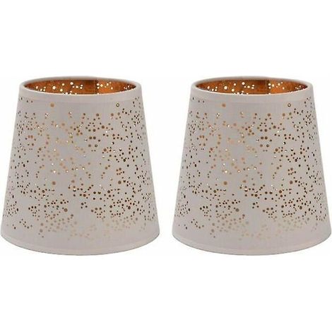 2pcs Couvercle De Lampe En Fer Forg Abat-jour En Fer Forg Sculpt Mini Abat-jour D'arbre Forestier E27 Salon Chambre