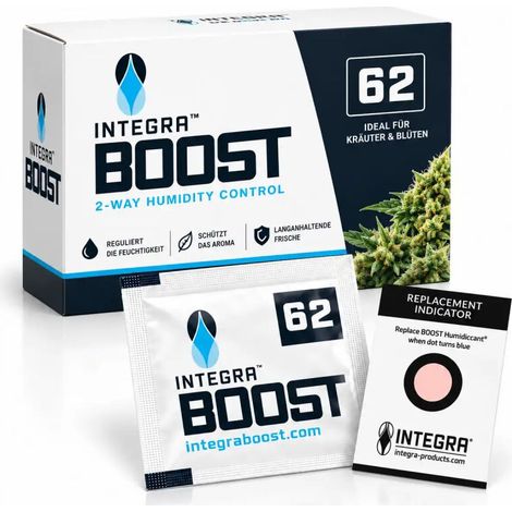 Integra Boost 62% Feuchtigkeit 8 Gramm – Feuchtigkeitsregulierung (1/5)