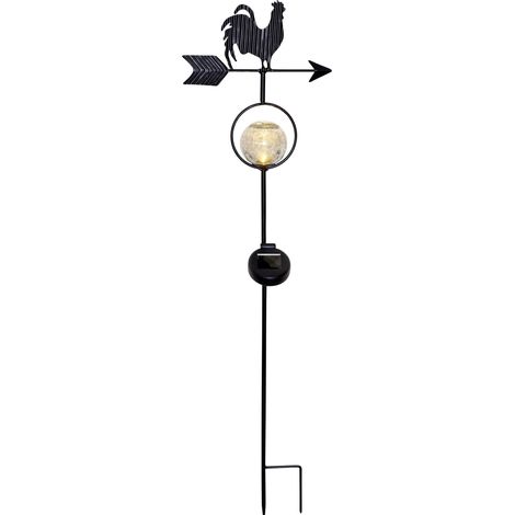 Star LED-Solarstab 'Windy',Wetterhahn/Glaskugel (1/5)