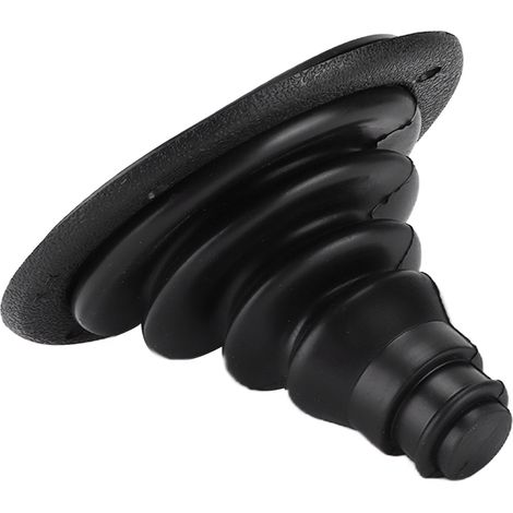 Soufflet de protection en caoutchouc pour câble de direction marine, noir, adaptable bateaux, yachts et voitures (1/5)