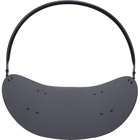 Étagère à bûches en métal grande capacité, stable et peu encombrante, pour cheminée intérieure et extérieure. (1/5)
