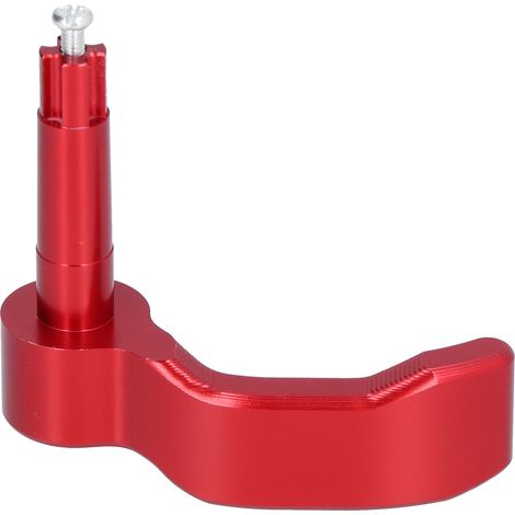 Levier de pouce 2010359 pièce de rechange compatible avec Polaris Sportsman 450 550 570 850 1000 rouge (1/5)
