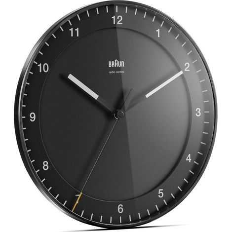Braun BC17DCF Radiocontrollato Orologio da parete 30 cm x 30 cm x 30 cm x 4.2 cm Nero (1/5)