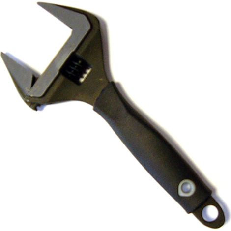 3140Q Wide Jaw Adjustable Wrench 150Mm (6In)