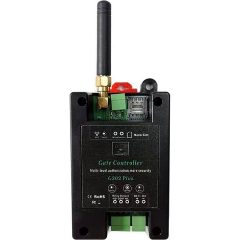 Télécommande GSM pour ouvre-porte de portail, interrupteur marche/arrêt, contrôle d'accès à distance, ouvre-porte sans fil par appel ou SMS (1/5)