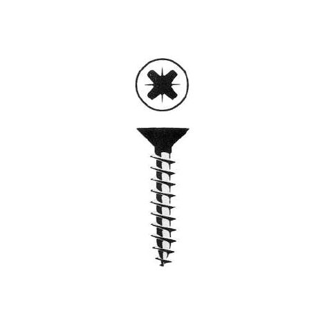 ORECA - 18 VITI TESTA PIANA SVASATA PERTRUCIOLATO A CROCE 4,0X16mm