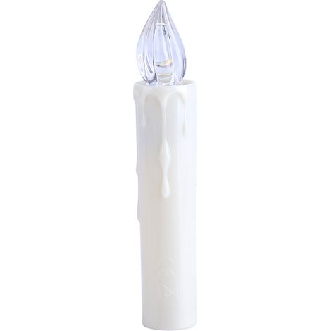 Bougie LED télécommandée, sans flamme, lampe de Noël scintillante, décoration de mariage (1/5)