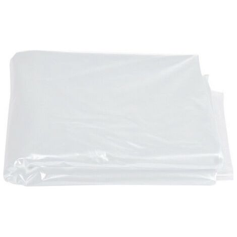 Film plastique transparent pour serre - Housse de jardin en polyéthylène adaptée aux plantes de serre pour protéger du vent, du gel et de la poussière. (1/5)